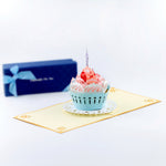 Load image into Gallery viewer, Sweet Cupcake Pop Up Card
