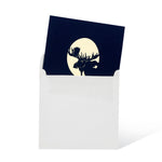 Load image into Gallery viewer, Moose Pop Up Card