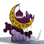 Load image into Gallery viewer, Eid Ramadan Pop Up Card