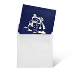 Load image into Gallery viewer, Snowman Couple Christmas Pop Up Card