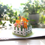 Load image into Gallery viewer, Daisy Garden Pop Up Card