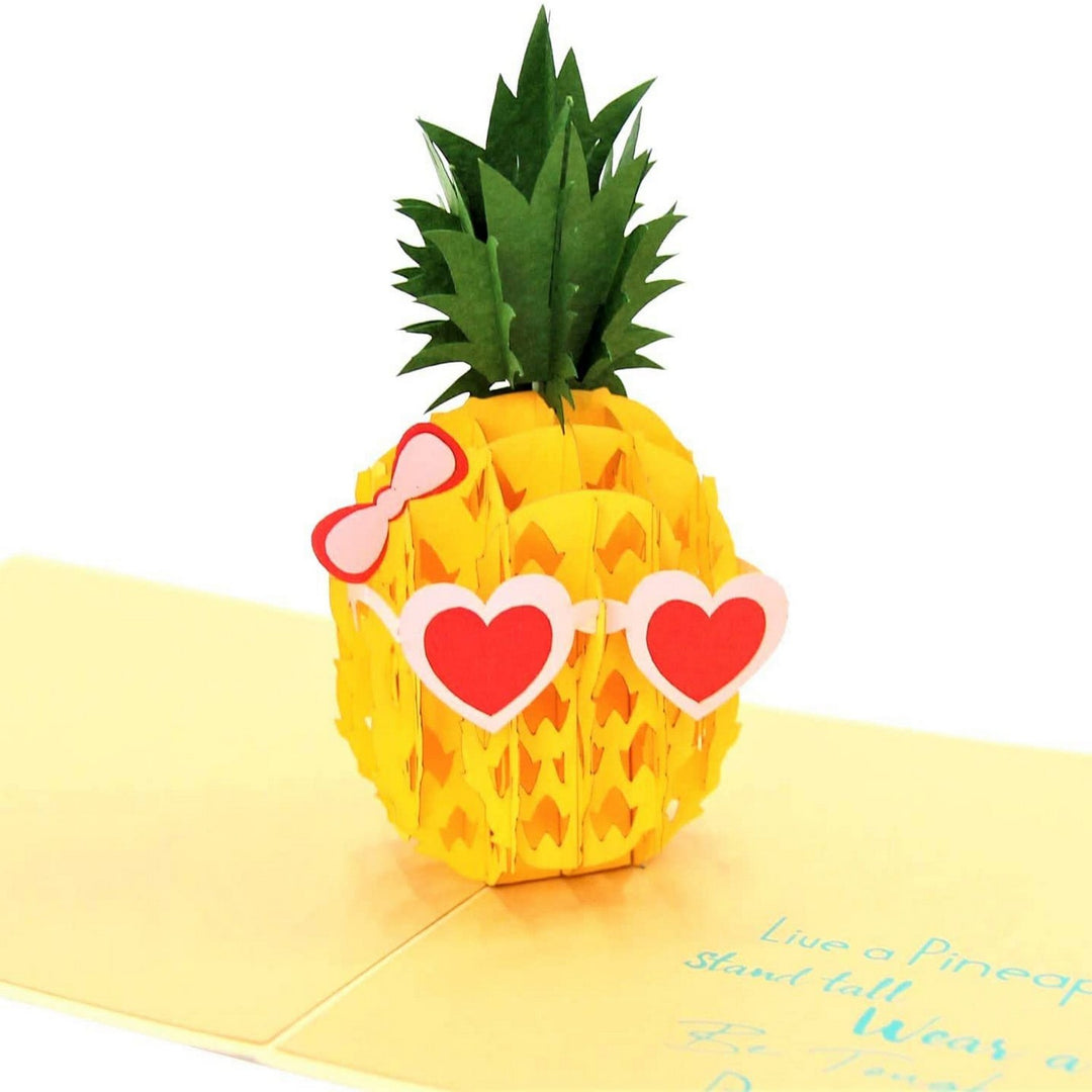 Cute Pineapple Pop Up Card