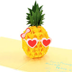 Load image into Gallery viewer, Cute Pineapple Pop Up Card
