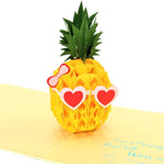 Load image into Gallery viewer, Cute Pineapple Pop Up Card