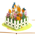 Load image into Gallery viewer, Daisy Garden Pop Up Card

