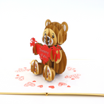 Load image into Gallery viewer, Adorable Teddy Bear Pop Up Card
