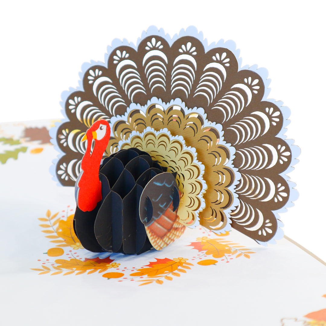 Thanksgiving Turkey Pop Up Cards