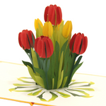 Load image into Gallery viewer, Tulip Pop Up Card