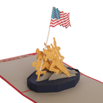Load image into Gallery viewer, Victory Symbol Pop Up Card
