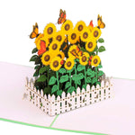 Load image into Gallery viewer, Sunflower Pop Up Card
