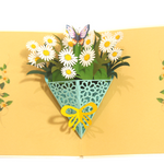 Load image into Gallery viewer, Flower Bouquet Pop Up Card
