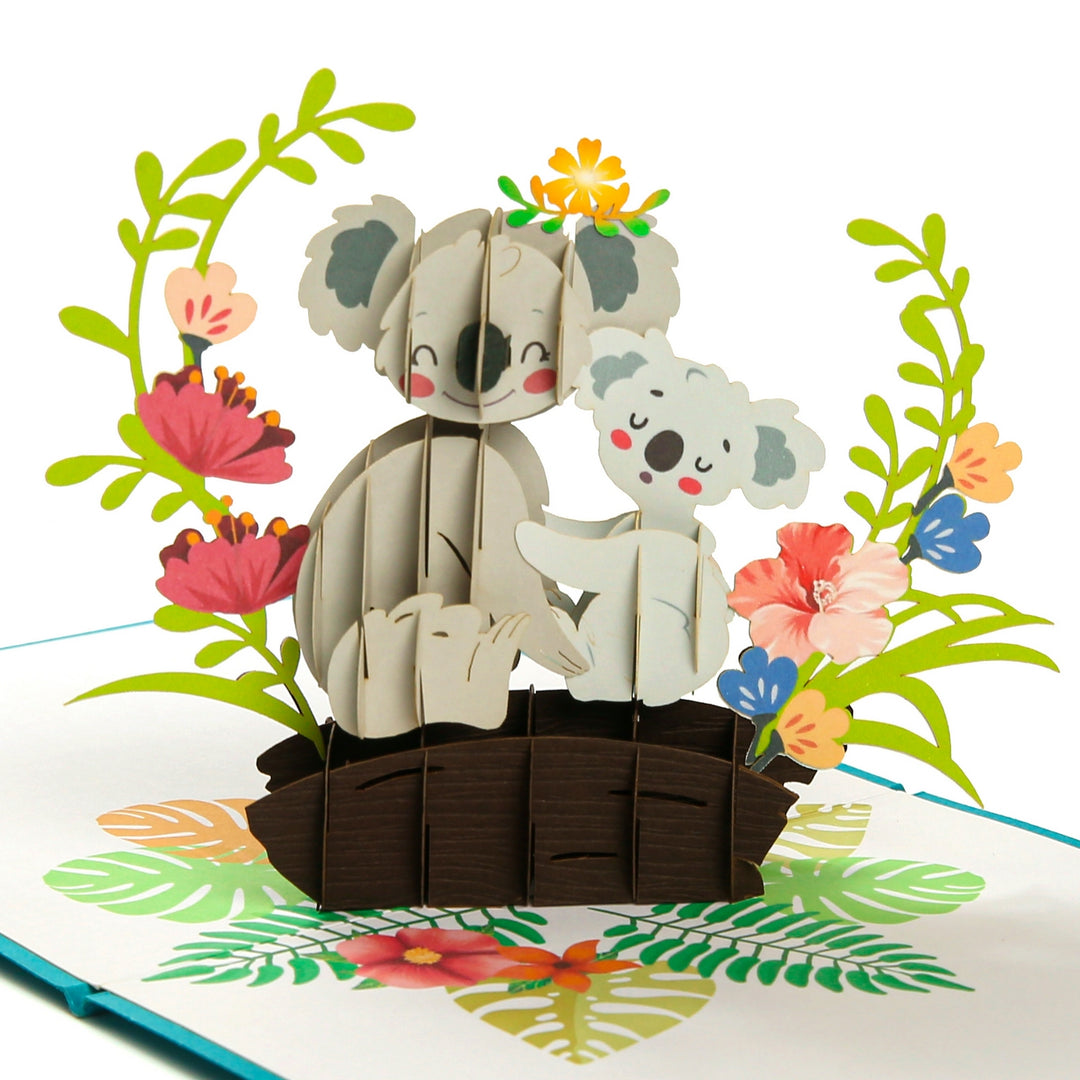Koala Baby Mommy Pop Up Card