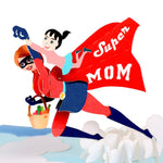 Load image into Gallery viewer, Supermom Pop Up Card
