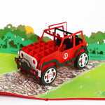 Load image into Gallery viewer, Jeep Truck Pop Up Card
