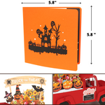Load image into Gallery viewer, Truck or Treat Halloween Pop Up Card

