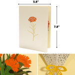 Load image into Gallery viewer, Flower Bouquet Pop Up Card
