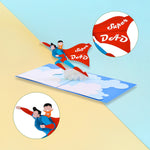 Load image into Gallery viewer, Super Dad Pop Up Card
