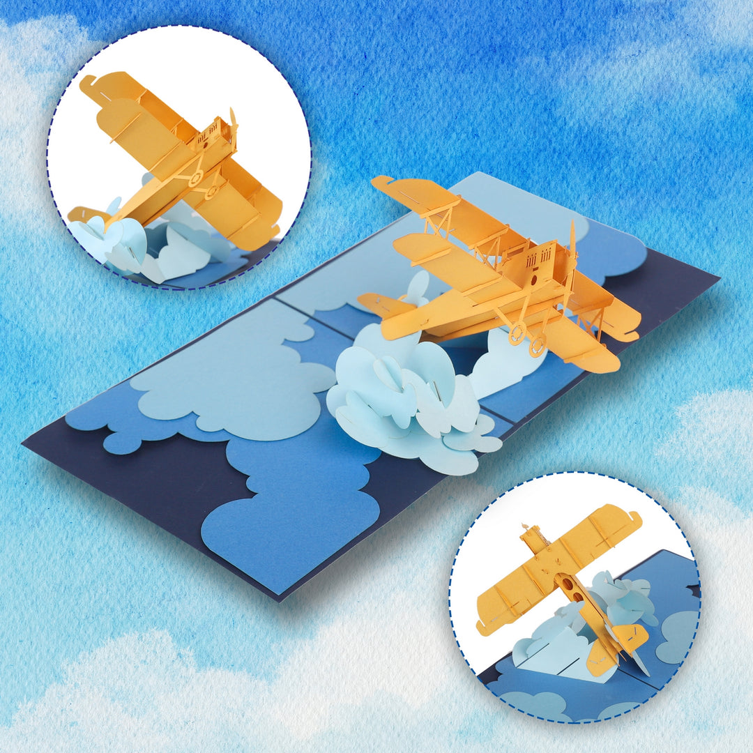 Airplane Pop Up Card