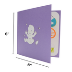 Load image into Gallery viewer, Baby Sleeping Pop Up Card
