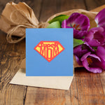 Load image into Gallery viewer, Supermom Pop Up Card