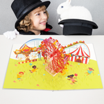 Load image into Gallery viewer, Colorful Ferris Wheel Pop Up Card
