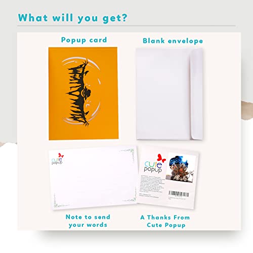Scaring Spooky Tree Halloween Pop Up Card