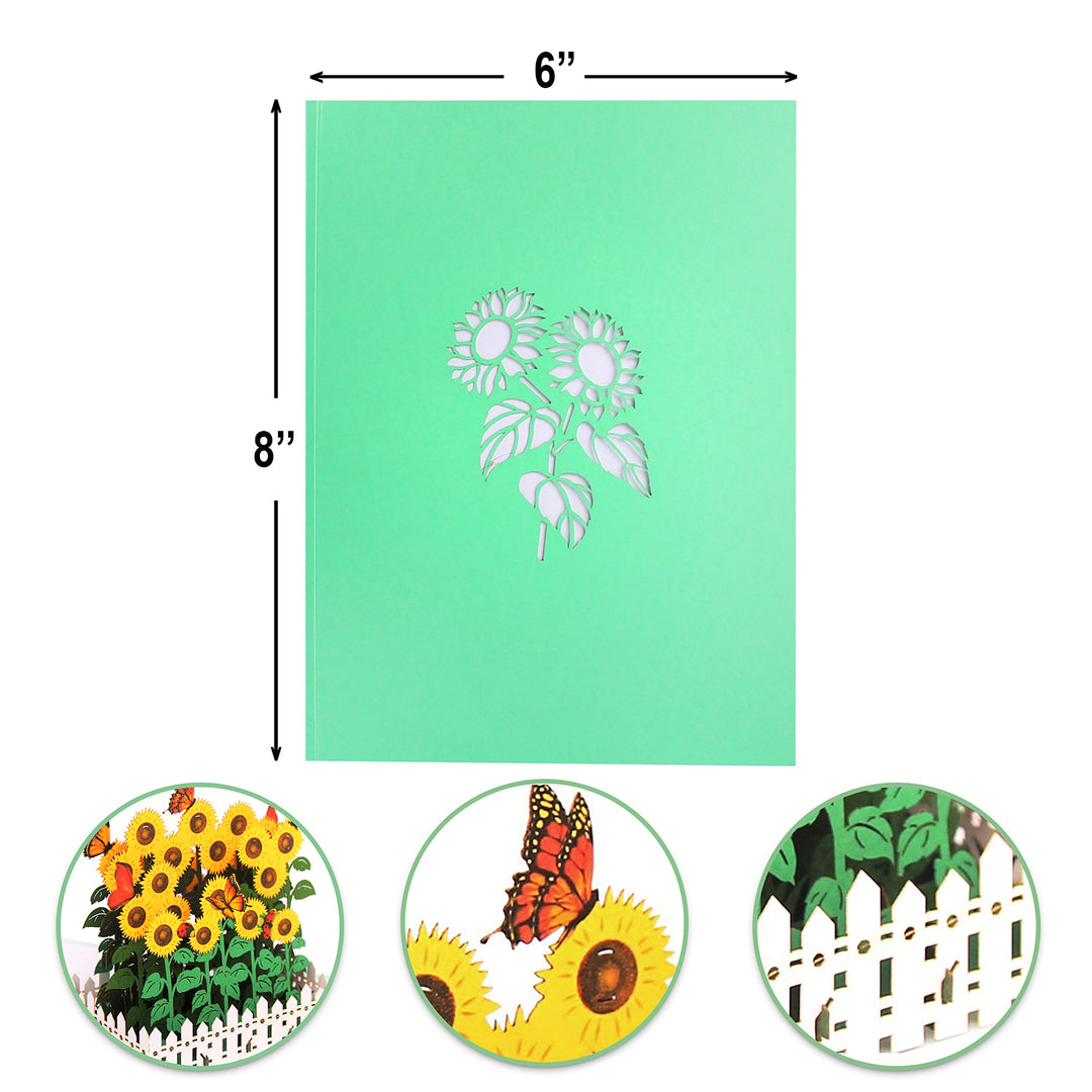 Sunflower Pop Up Card