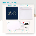 Load image into Gallery viewer, Police Car Pop Up Card
