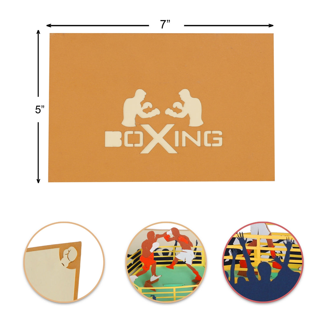 Boxing Pop Up Cards