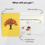 Load image into Gallery viewer, Japanese Maple Pop Up Card

