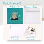 Load image into Gallery viewer, Koala Baby Mommy Pop Up Card