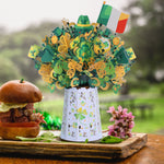 Load image into Gallery viewer, St Patrick&#39;s Day Paper Flower
