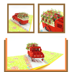 Load image into Gallery viewer, Flower Truck Pop Up Card