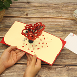 Load image into Gallery viewer, Heart Tree Pop Up Card