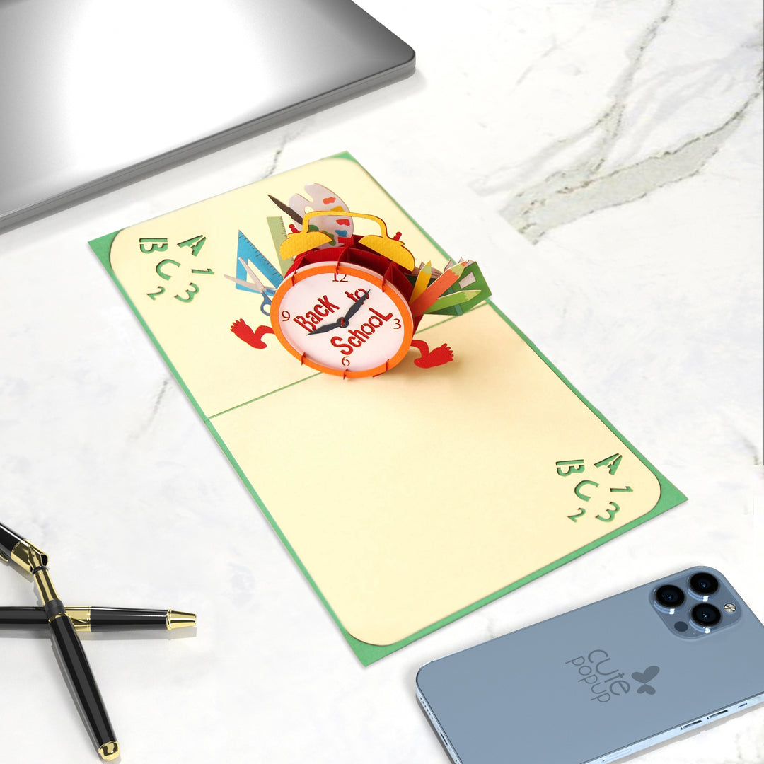 Back to School Pop Up Card