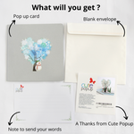 Load image into Gallery viewer, Christmas Heart Tree Pop Up Card
