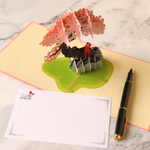 Load image into Gallery viewer, Cherry Blossom Bonsai Pop Up Card
