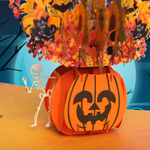 Load image into Gallery viewer, Sunflowers Pumpkin Halloween Pop Up Card