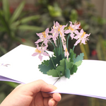 Load image into Gallery viewer, Colorado Columbine Pop Up Card
