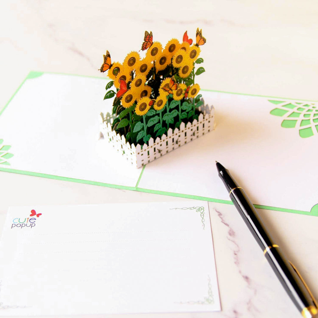 Sunflower Pop Up Card