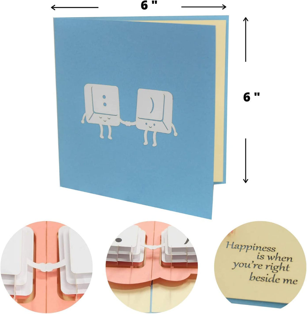 Smile Emoji Pop Up Card