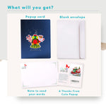 Load image into Gallery viewer, Happy Train Christmas Pop Up Card
