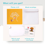 Load image into Gallery viewer, Adorable Squirrels Autumn Pop Up Card
