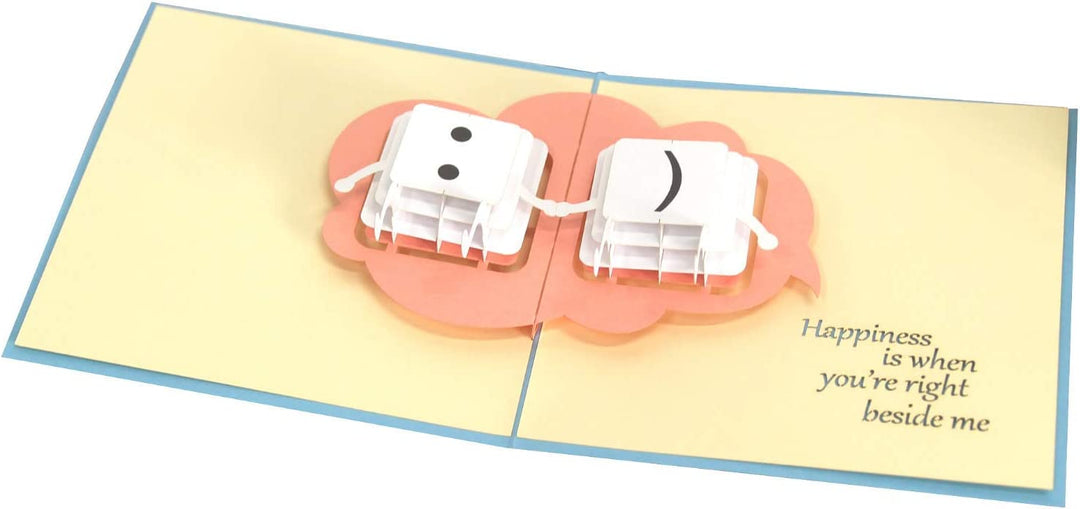 Smile Emoji Pop Up Card