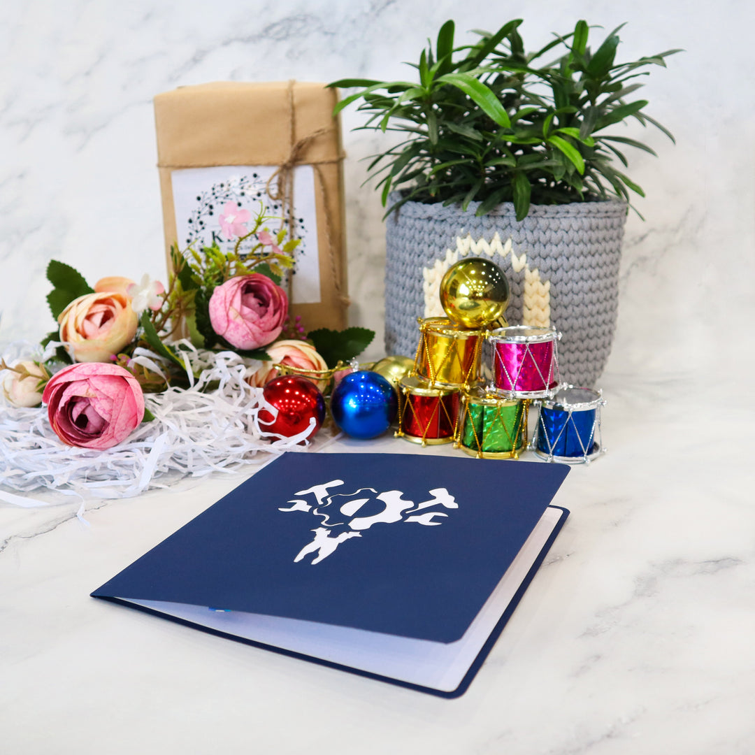 Happy Labor Day Pop Up Card