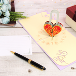 Load image into Gallery viewer, Key to My Heart Pop Up Card
