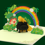 Load image into Gallery viewer, Funny St Patricks Day Pop Up Cards
