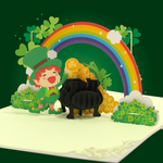 Load image into Gallery viewer, Funny St Patricks Day Pop Up Cards