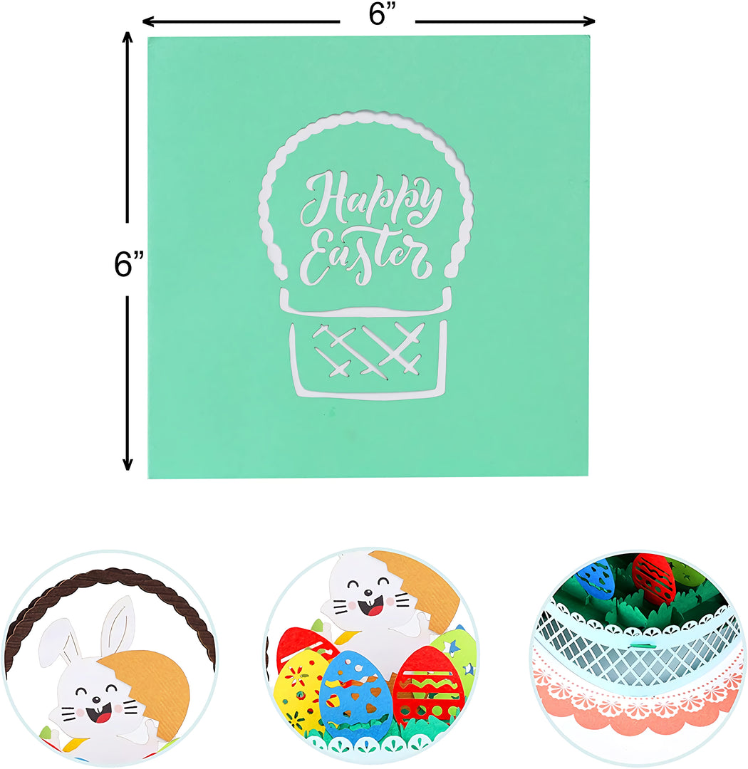Happy Easter's Day Pop Up Card