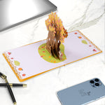Load image into Gallery viewer, Adorable Squirrels Autumn Pop Up Card
